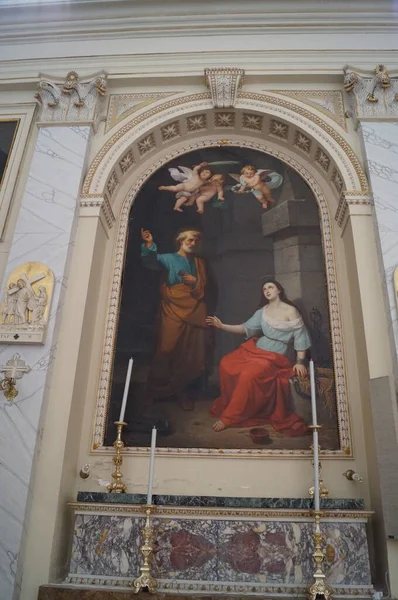 新古典主義様式の聖ドミニコ教会 イタリア カターニア州のAcireale — ストック写真