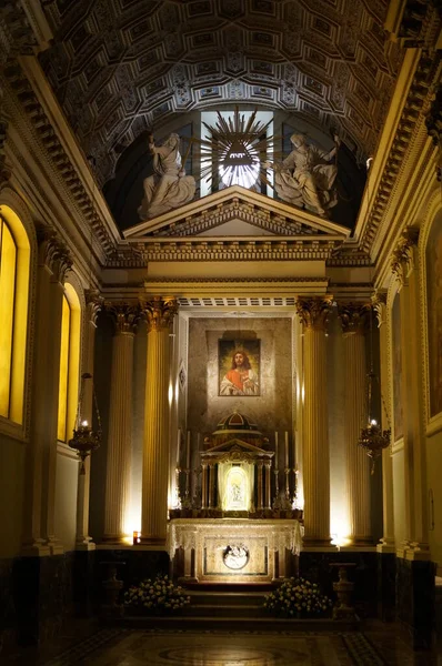 Kyrkan Dominic Nyklassisk Stil Acireale Provinsen Catania Italien — Stockfoto