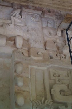 Mahvoldum. Ek Balam - Yucatec Maya arkeolojik alanı Temozon, Yucatan, Meksika.