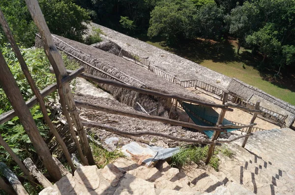 Ruína Balam Sítio Arqueológico Yucatec Maya Município Temozon Yucatan México — Fotografia de Stock