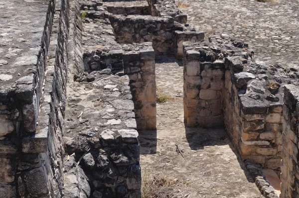 Zřícenina Balam Archeologické Naleziště Yucatec Maya Obci Temozon Yucatan Mexiko — Stock fotografie