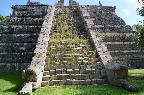 Pirâmide México Chichen Itza Centro Político Cultural Maia Norte Península — Fotografia de Stock