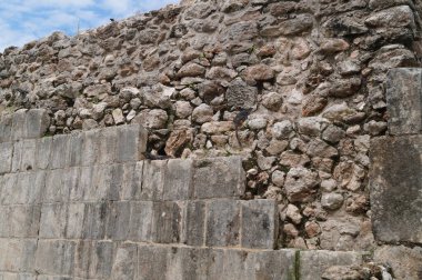 Uxmal eski bir Maya kentidir. Meksika.