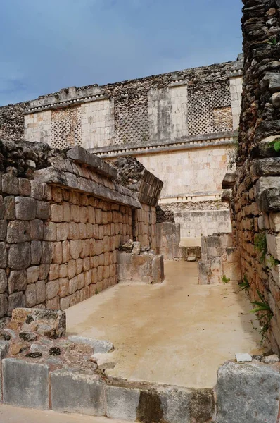 Uxmal Est Une Ancienne Ville Maya Période Classique Mexique — Photo