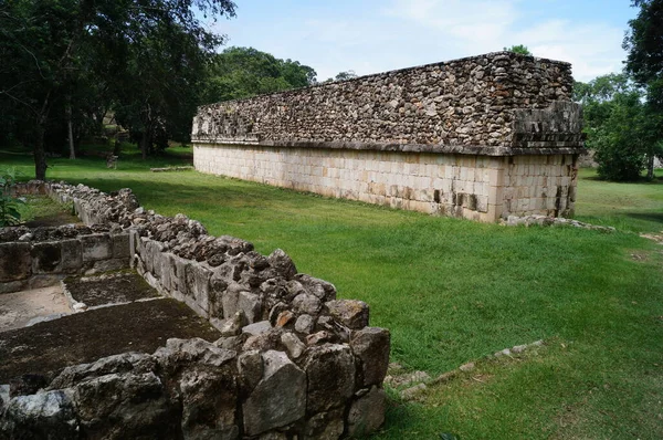Uxmal是一个古典时期的玛雅古城 墨西哥 — 图库照片