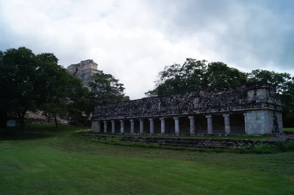 Uxmal Starożytne Miasto Majów Okresu Klasycznego Meksyk — Zdjęcie stockowe