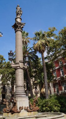 Gotik Mahalle, eski Barselona kentinin tarihi merkezidir. Barselona, Katalonya, İspanya.