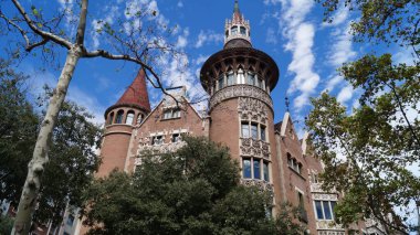 Gotik Mahalle, eski Barselona kentinin tarihi merkezidir. Barselona, Katalonya, İspanya.