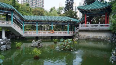 Hong Kong 'daki tarihi binalar. Çin