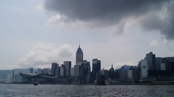 Flott Utsikt Hongkong Kina – stockfoto