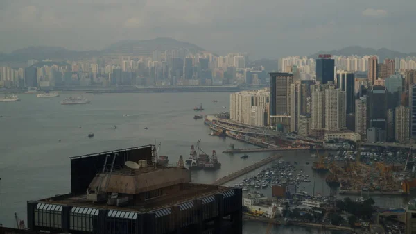 Fantastisk Utsikt Över Hongkong Stad Kina — Stockfoto