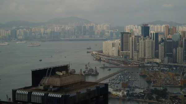 Excelente Vista Cidade Hong Kong China — Fotografia de Stock