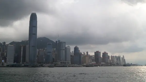 Prachtig Uitzicht Hong Kong Stad China — Stockfoto