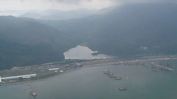 Luftaufnahmen Von Hongkong China — Stockfoto
