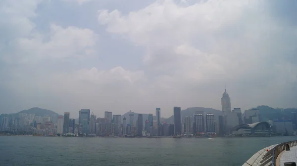 Отличный Вид Город Гонконг Китай — стоковое фото