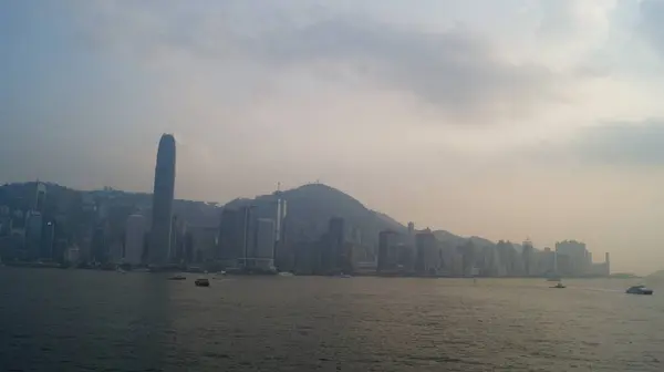 Чудовий Вигляд Міста Гонконг Китай — стокове фото