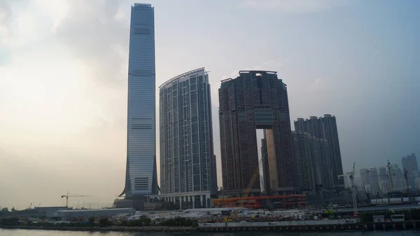 Excelente Vista Cidade Hong Kong China — Fotografia de Stock