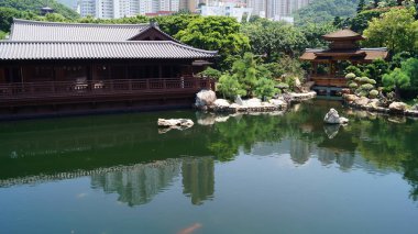 Hong Kong 'daki tarihi binalar. Çin