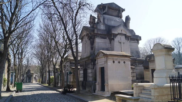 Montmartre Cemetery Cemetery 18Th Arrondissement Paris France Dates Early 19Th — Stock Photo, Image