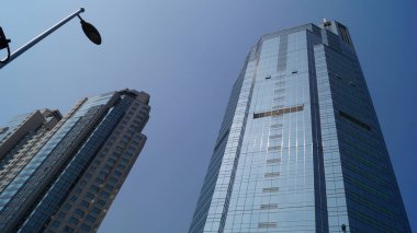 Pekin 'in modern mimarisi. Çin.