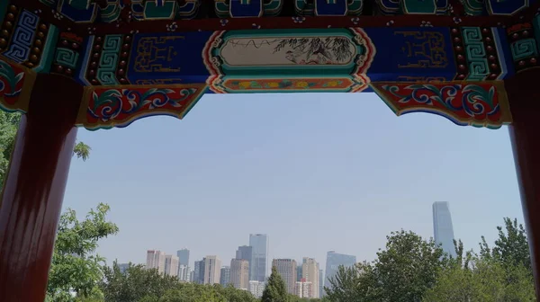 Park Rekreacyjny Pekinie Chiny — Zdjęcie stockowe