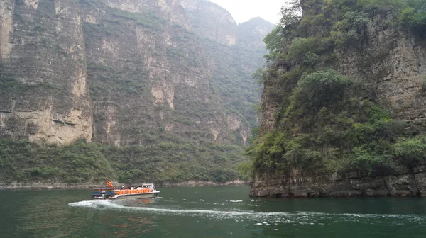 Die Goldene Drachenschlucht China Liegt Nördlichen Teil Des Bezirks Yangqing — Stockfoto