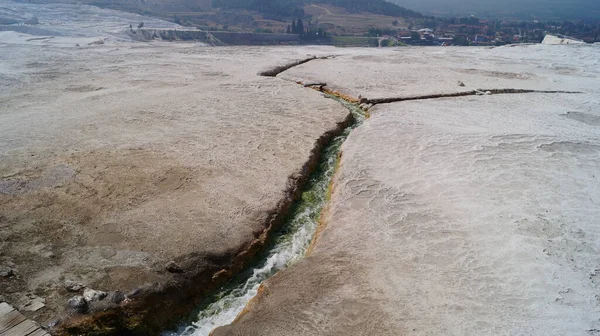 Terrazze Calcaree Pamukkale Turchia — Foto Stock