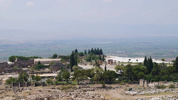 Hierapolis Var Antik Grekisk Stad Phrygia Landskapet Mindre Asien Turkiet — Stockfoto