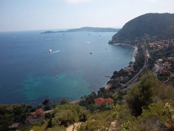 Trilha Nietzsche Uma Trilha Caminhada Costa Mediterrânea França Eze Trilha — Fotografia de Stock