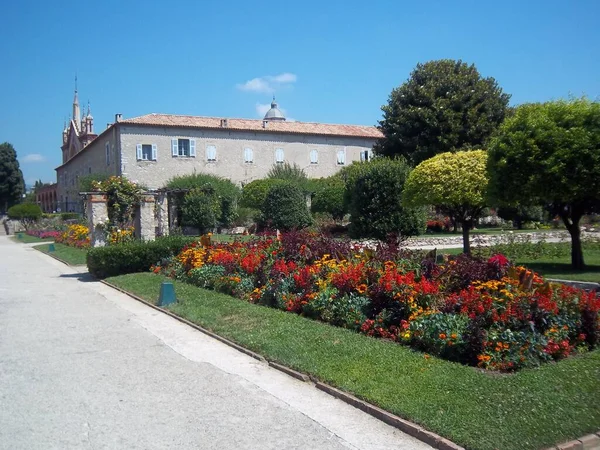 Hermoso Jardín Complejo Del Monasterio Cimiez Cimiez Niza Francia —  Fotos de Stock