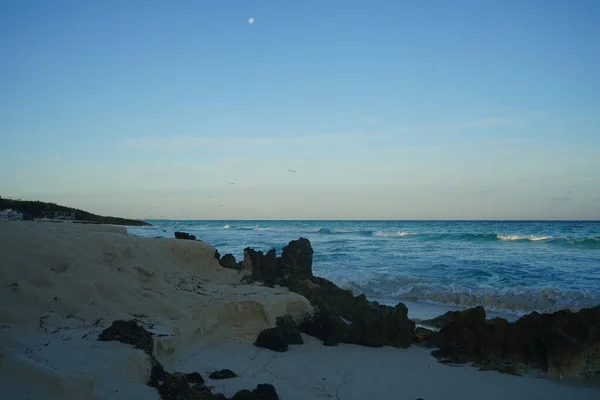 壮大な海の風景 カオサンタマリアは白い砂浜でよく知られています キューバのカヨ サンタ マリア — ストック写真
