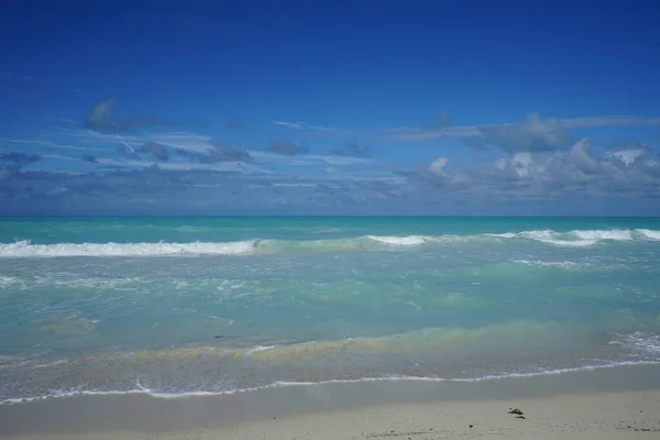 Magnifico Paesaggio Oceanico Cayo Santa Maria Ben Noto Sue Spiagge — Foto Stock