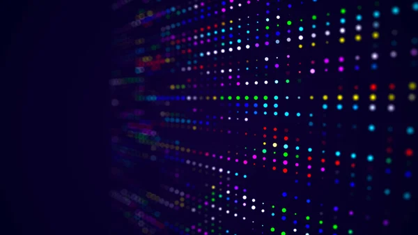 Abstract Digital Background Big Data Code Matrix — Stock Photo, Image