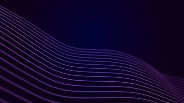 Soyut ses parçacıkları dalgası. Müzik için dengeleyici. Sinyal iletimi. Üç Boyut