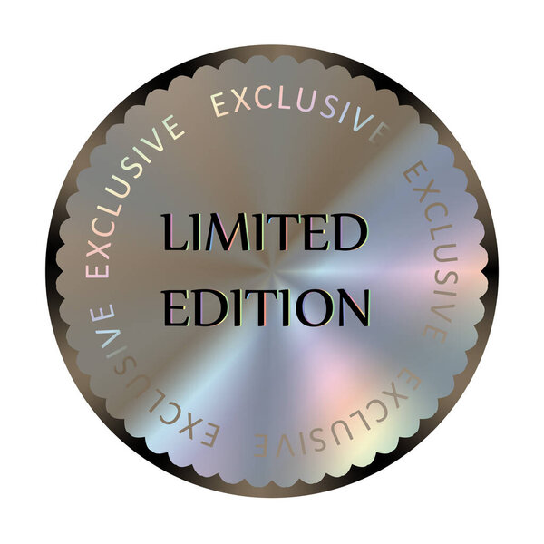 Limited edition round hologram