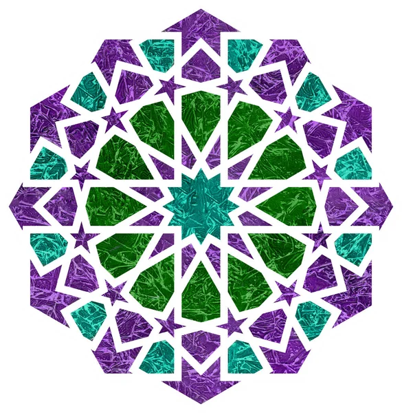 Mandala arabo. Arabico rotondo — Foto Stock