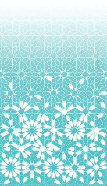 Modèle géométrique islamique demi-teinte — Image vectorielle