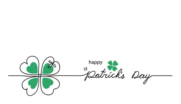 Feliz dia de St. Patricks —  Vetores de Stock