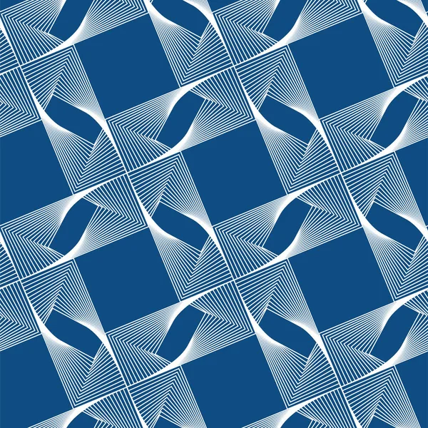 Clássico azul cor 2020 padrão gráfico web. Projeto de padrão sem costura guilhochê Vector azul — Vetor de Stock