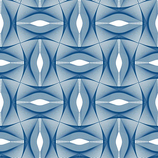 Κλασικό μπλε χρώμα 2020 web γραφικό μοτίβο. Διάνυσμα μπλε guilloche χωρίς ραφή σχέδιο μοτίβο — Διανυσματικό Αρχείο