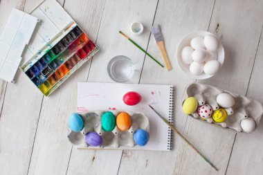 Paskalya için hazırlanıyor.