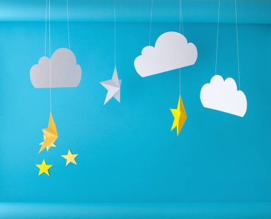 Bir yıllık bebek fotoğraf çekimi için arka plan. 