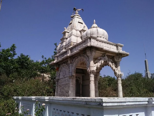 Pequeño Templo Religión Jaina Situado Parasnath Hill Situado Jhrakhand India —  Fotos de Stock