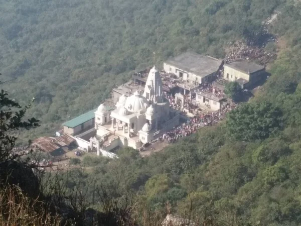 Una Vista Jal Mandir Situado Parasnath Hill — Foto de Stock