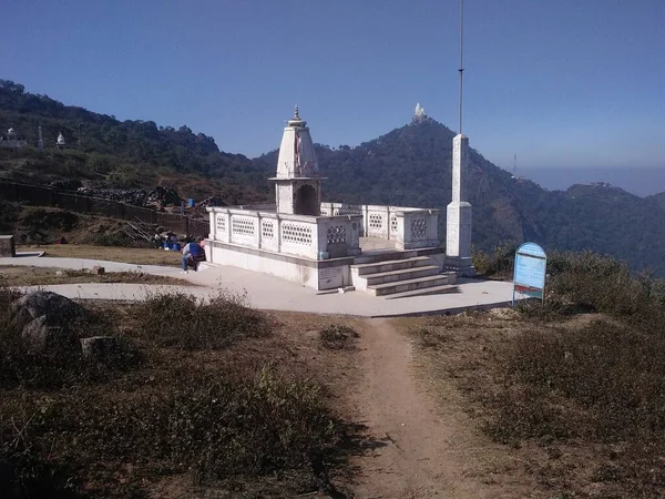 Pequeno Templo Tonk Situado Parasnath Hill Distrito Giridih Jharkhand Índia — Fotografia de Stock