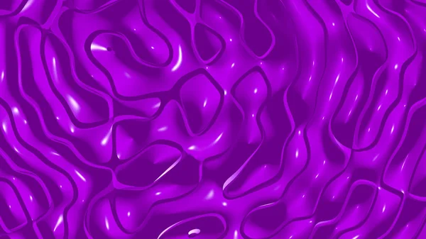 Uniform 3D abstract background of simple patterns of Violet color with lighting and shadows for various applications