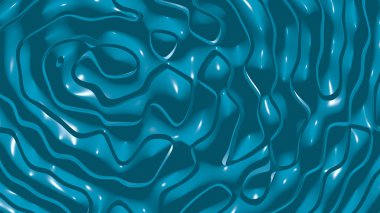 Çeşitli uygulamalar için ışıklandırmalı ve gölgeli Sapphire mavisinin basit desenlerinin üç boyutlu soyut arkaplanı