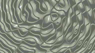 Çeşitli uygulamalar için ışıklandırma ve gölgeli basit ARTICHOKE desenlerinin üç boyutlu soyut arkaplanı