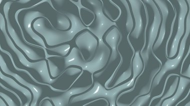 Tek renkli çelik Teal renginin sade 3D soyut arkaplanı. Gölge ve renklendirme çeşitli malzemeler eklemek için uygun.