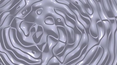 Tek renkli maksimum mor rengin sade 3D soyut arkaplanı ve çeşitli eklentiler için uygun gölge ve renklendirme